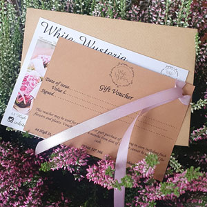 White Wysteria gift voucher